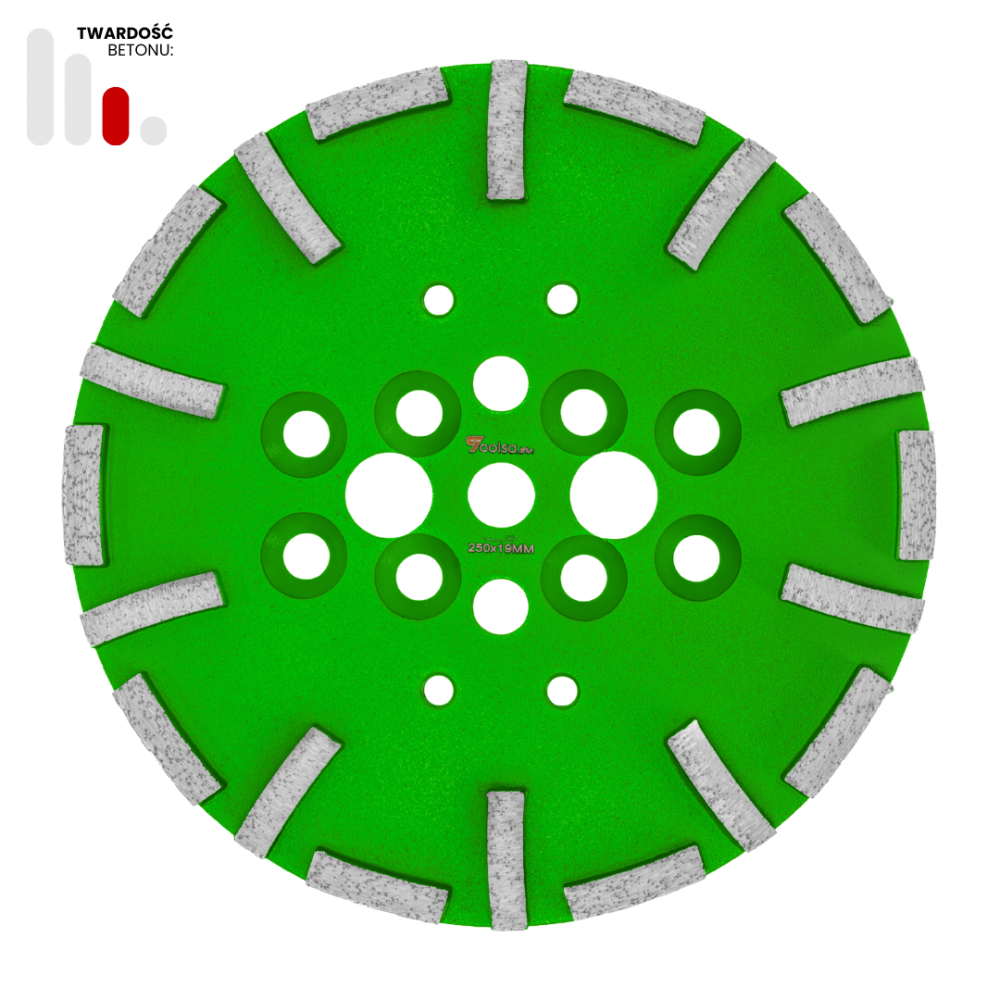Tarcza szlifierska Toolsa TMC 250 do średnio twardego betonu | NORWIT.PL