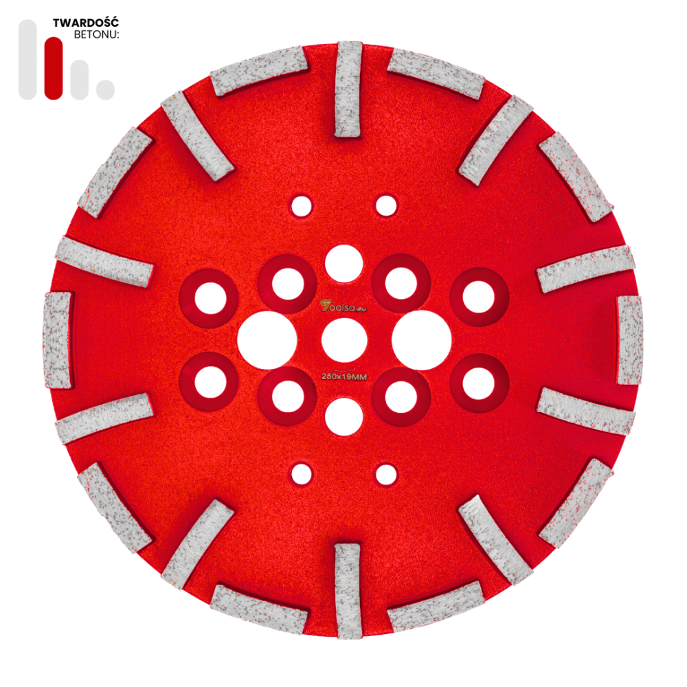 Tarcza szlifierska Toolsa THC 250 do twardego betonu | NORWIT.PL