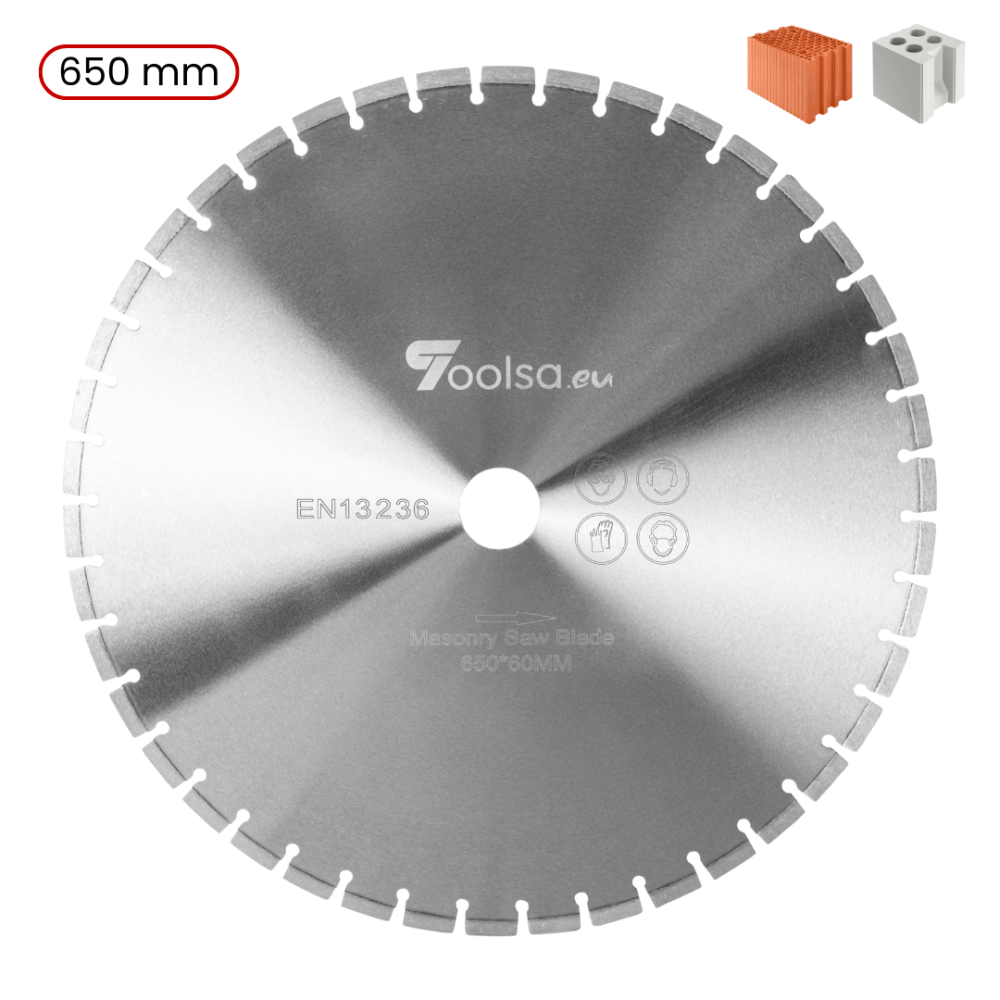 Tarcza diamentowa do Porothermu i Silikatu Toolsa R&W 650 | NORWIT.PL