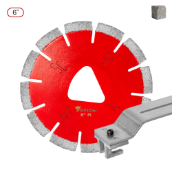 Zestaw Soff Cut 6" Toolsa – tarcza do świeżego betonu + płoza | NORWIT.PL