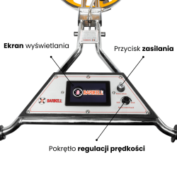 Zacieraczka akumulatorowa Barikell 4-90 900 mm | NORWIT.PL