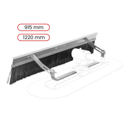 Szczotka do betonu Toolsa z adapterem „U” do Bull Float | NORWIT.PL