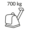Zagęszczarki gruntu 700 kg