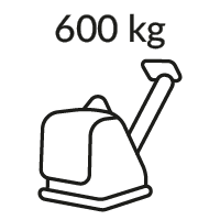 600 kg Soil Compactors