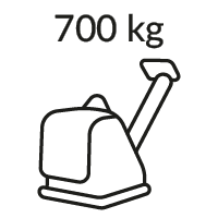 700 kg Soil Compactors