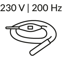 Vibrators With Built-In 230 V | 200 Hz Converter