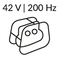 Przetwornice 42 V | 200 Hz