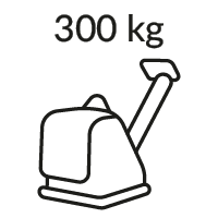 300 kg Soil Compactors