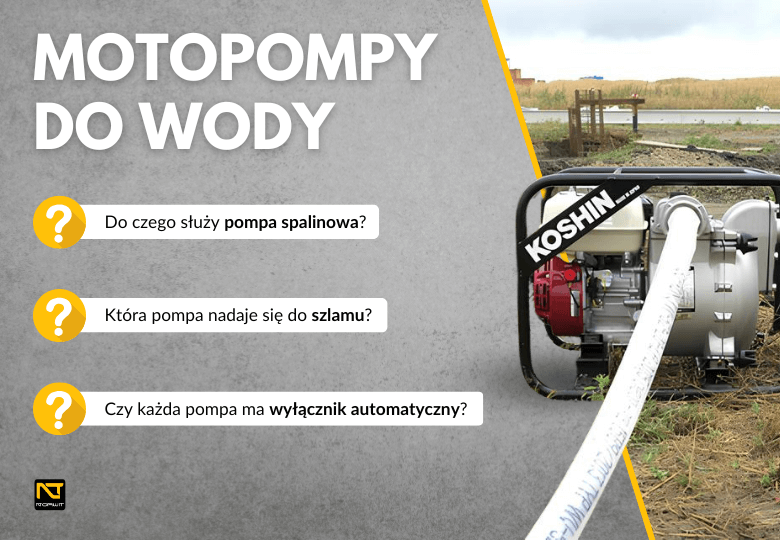Pompa spalinowa do wody – jaką wybrać? Przewodnik i polecane modele z NORWIT.PL Pompa spalinowa do wody – jaką wybrać? Przewodnik i polecane modele z NORWIT.PL