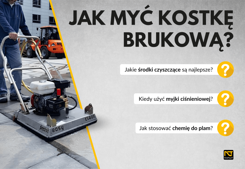 Jak skutecznie myć kostkę brukową? Sprawdzone metody i sprzęt z NORWIT.PL Jak skutecznie myć kostkę brukową? Sprawdzone metody i sprzęt z NORWIT.PL