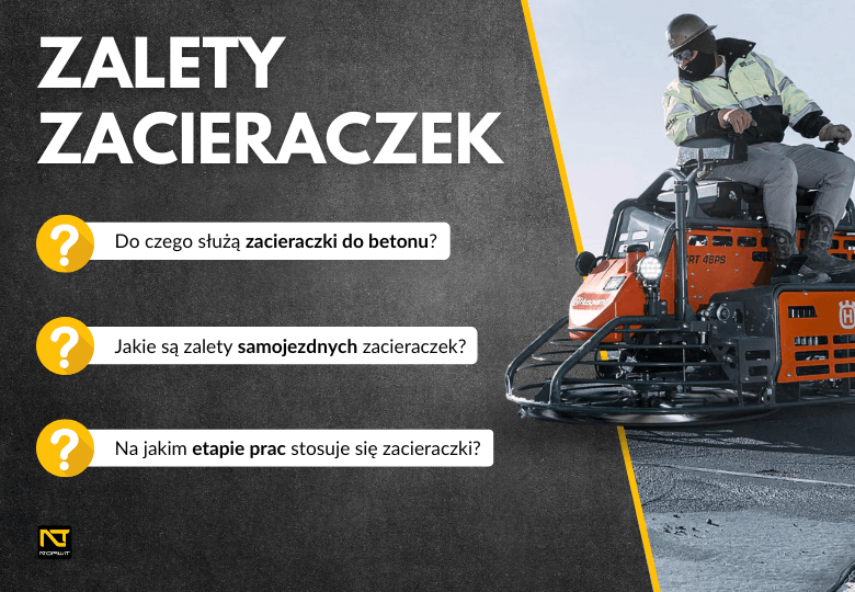 Zacieraczki do betonu – poznaj zalety i sprawdź polecane modele z NORWIT.PL Zacieraczki do betonu – poznaj zalety i sprawdź polecane modele z NORWIT.PL