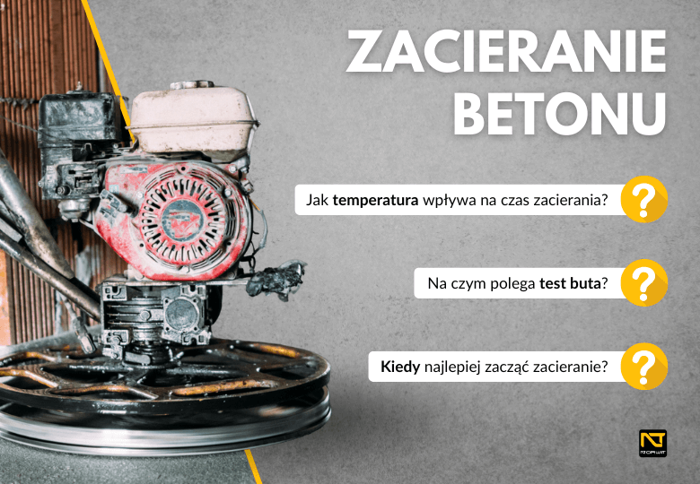 Kiedy i jak zacierać beton? Praktyczny poradnik z testem buta i wskazówkami Kiedy i jak zacierać beton? Praktyczny poradnik z testem buta i wskazówkami