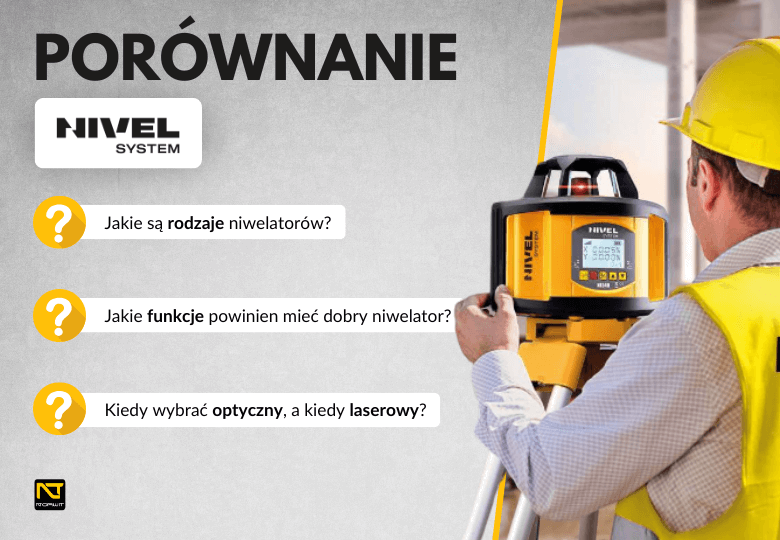 Niwelatory budowlane – porównanie modeli Nivel System! Niwelatory budowlane – porównanie modeli Nivel System!