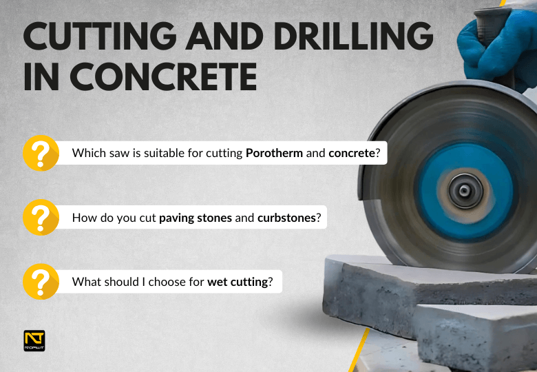 Cutting and Drilling in Concrete – Guide and Top Equipment for Professionals Cutting and Drilling in Concrete – Guide and Top Equipment for Professionals
