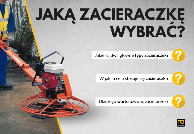 Jaką zacieraczkę do betonu wybrać? Przewodnik po modelach pojedynczych i samojezdnych Jaką zacieraczkę do betonu wybrać? Przewodnik po modelach pojedynczych i samojezdnych