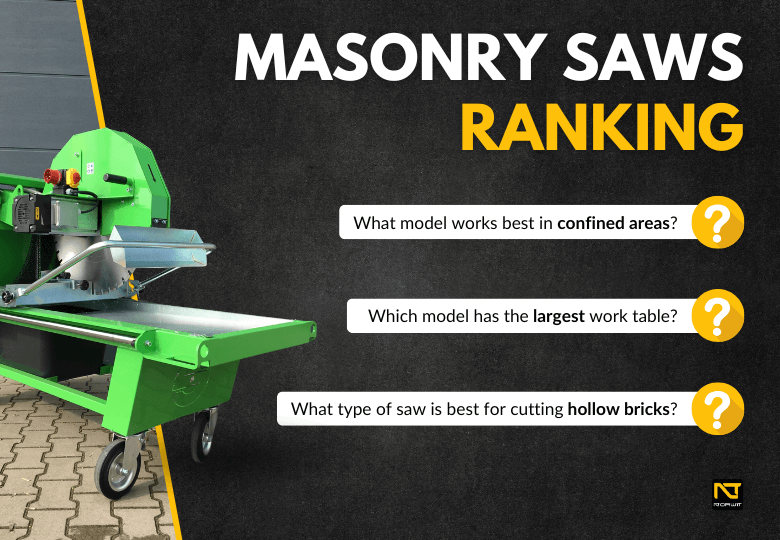 Masonry Saw Ranking 2023 – Top Models from Tyrolit, Norton Clipper, SPN and Dr. Schulze Masonry Saw Ranking 2023 – Top Models from Tyrolit, Norton Clipper, SPN and Dr. Schulze