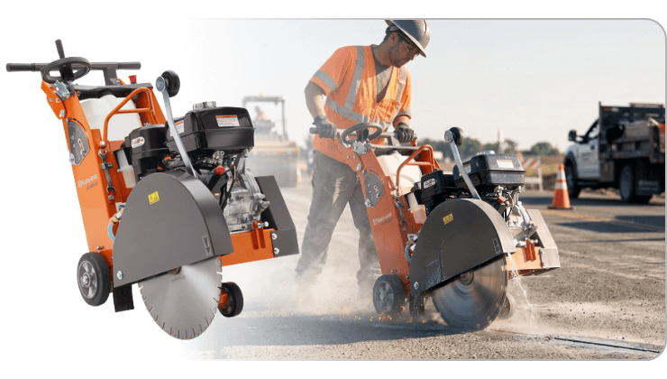 Przecinarka jezdna Husqvarna FS 400 LV (500 mm)